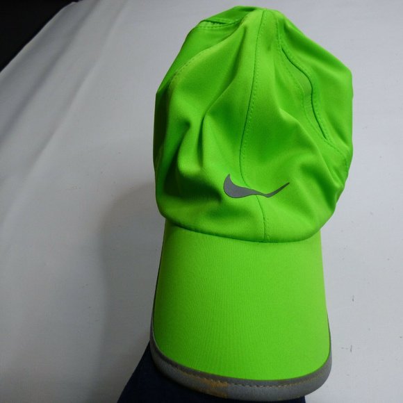 Nike Other - Nike Feather lite Cap Hat Green Adjustable Adult Strap Back Runner